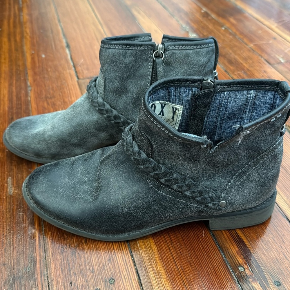 ROXY “Madison” Ankle Boot with Braided Detail
